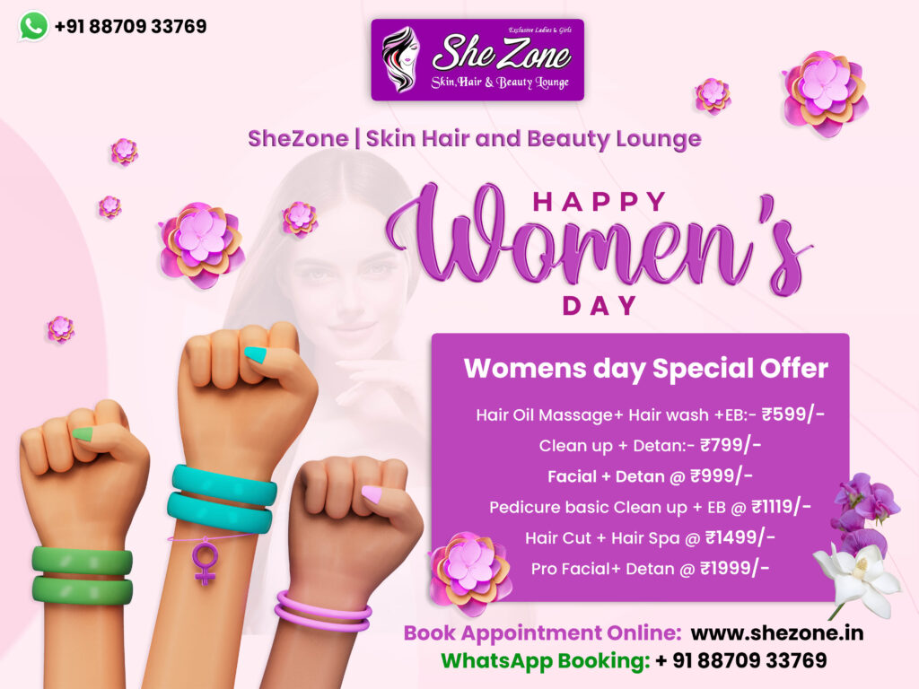 Happy women's day social media post template